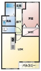 武庫之荘コーポラスの物件間取画像